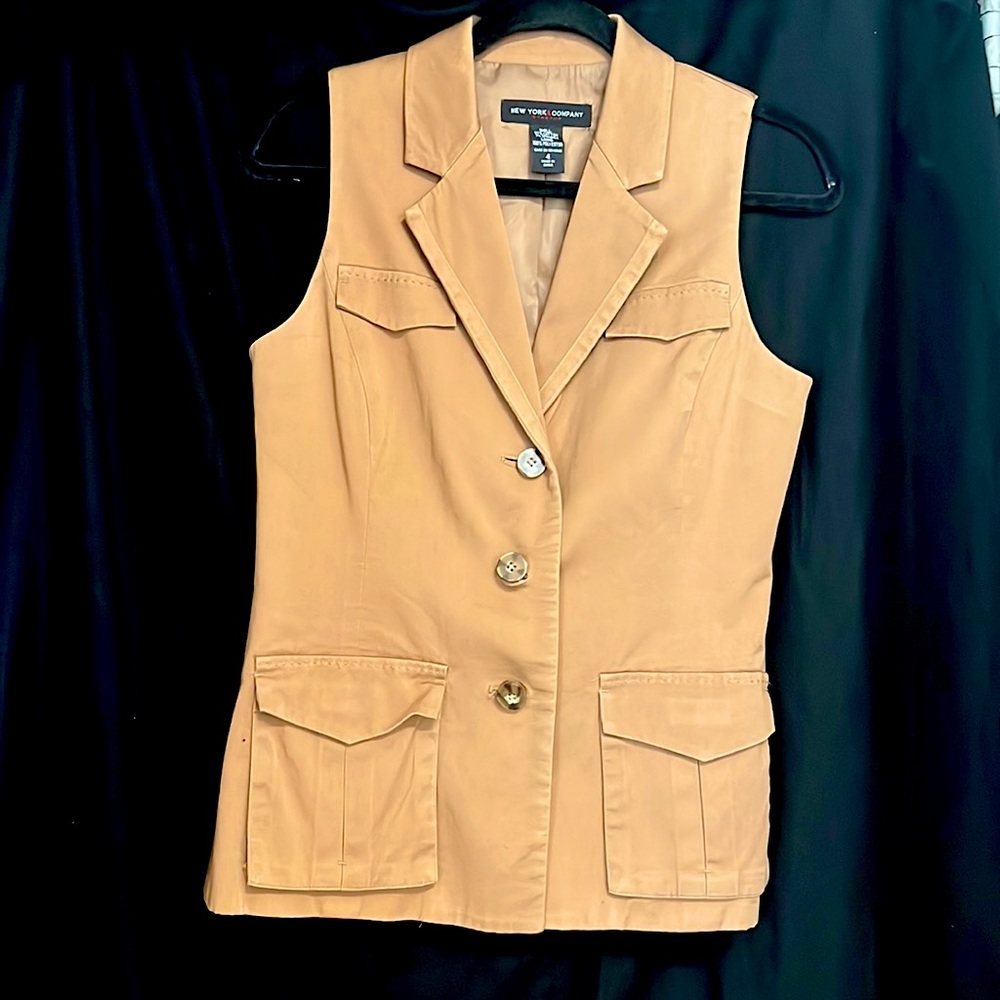 Brown vest